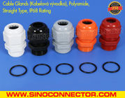 PG7-PG48 Nylon Cable Glands Adjustable Connectors, IP68 Waterproof PG Electrical Cable Glands for Electric Equipment